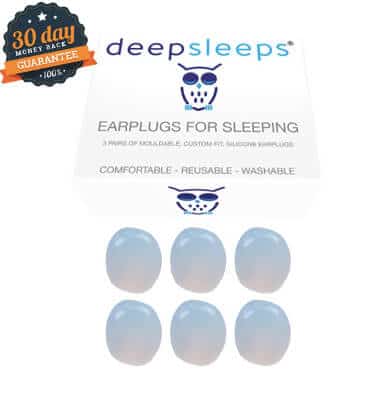 The Best Ear Plugs for Sleeping 5 Pairs - Reusable /& Custom Fit Soft Silicone Ear Plugs Ear Plugs for Sleeping by Owl Snooze 4 Pairs + 1 Free Pairs