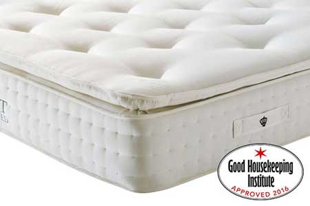 Pillow top latex hot sale pocket 1400 mattress