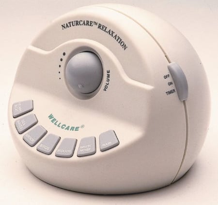 battery operated white noise machine