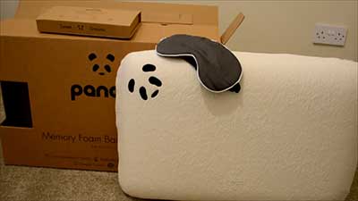 panda memory foam pillow review