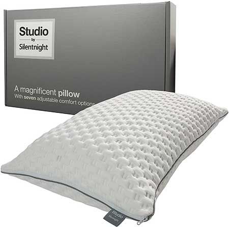 snuggledown orthopaedic cluster contour pillow