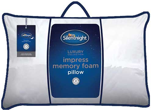 Silentnight impress memory foam pillow