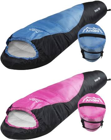 Andes Pichu 300 2-3 Season Childrens Camping Sleeping Bag