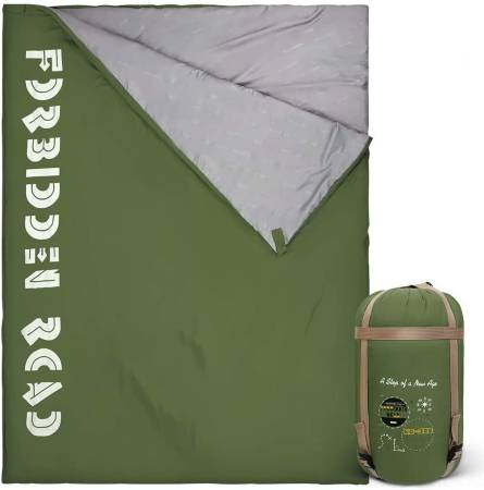 Forbidden Road Double Sleeping Bag 3 Season Envelope